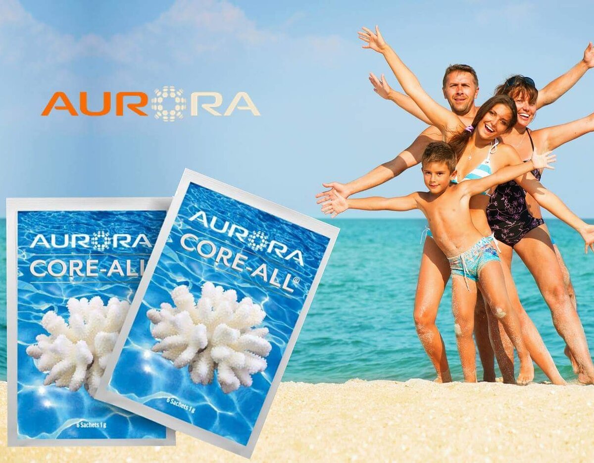 ❤️❤️ ДЕЛАТЬ МИР КРАСИВЕЕ - ГЛАВНАЯ МИССИЯ КОМПАНИИ AURORA ! КОР-АЛЛ Коралловая вода от Aurora (CORE-ALL) производят в Японии из глубоководных кораллов-склерактиний, которые добывают в Японском море, в районе острова Окинава. Фармакологическое действие: Способствует достижению и поддержанию оптимального PH крови — 7.43;

Насыщению крови кислородом (Недостаток кислорода – это усталость, головокружение, давление, головные боли); Нормализует работу пищеварительной системы, сердечно – сосудистой системы, все обменные процессы (обмен веществ) в организме;

Нормализации уровня сахара в крови;

Способствует эффективному очищению почек, печени, и системы пищеварения;

Как показывает практика — нормализует давление крови;

Восстанавливает структуры костной и хрящевой тканей нашего организма. 👍 Интернет - магазин https://aur-ora.com