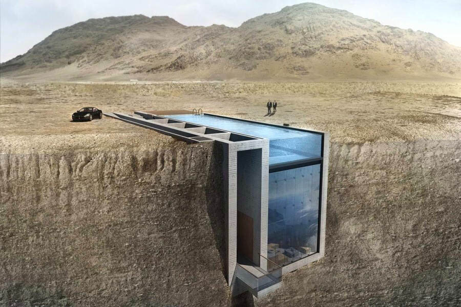 Интересно, каково это — жить в таком домике у моря?