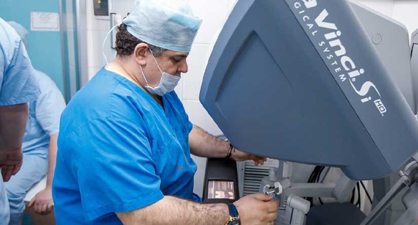 Аппарат da Vinci в Санкт-Петербургском НМИЦ им. Алмазова