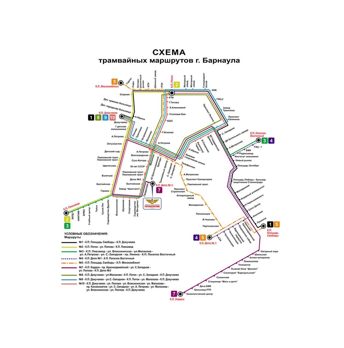 Карты маршрут трамваев. Схема трамвайных путей Барнаул. Барнаульский трамвай схема. Схема движения трамваев в Барнауле. Схема трамвайных маршрутов Барнаула.