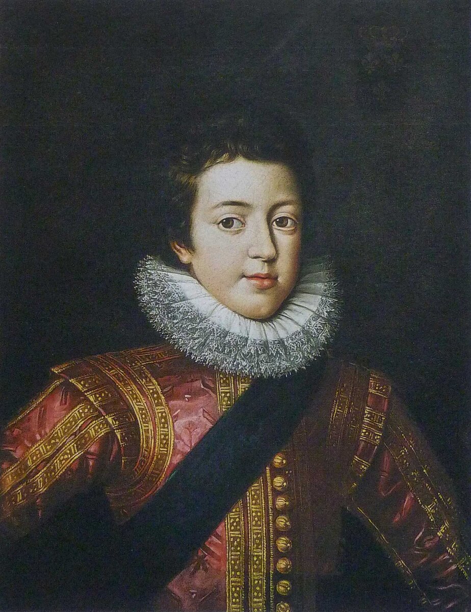 Франс  Пурбус Младший. Портрет Людовика XIII в возрасте 10 лет. 1611                  Источник фото - https://aisses-s.livejournal.com/115754.html  