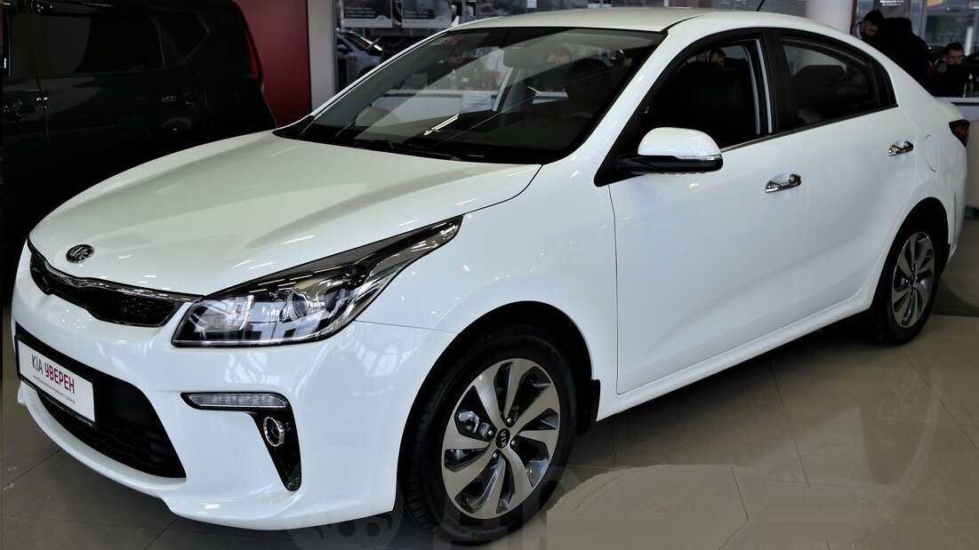 Kia Rio четвертого поколения 2019 года