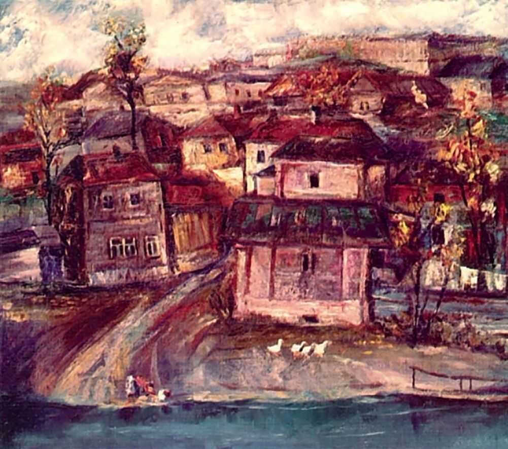 «Старый Воронеж» 1933
Холст, масло 70 х 80