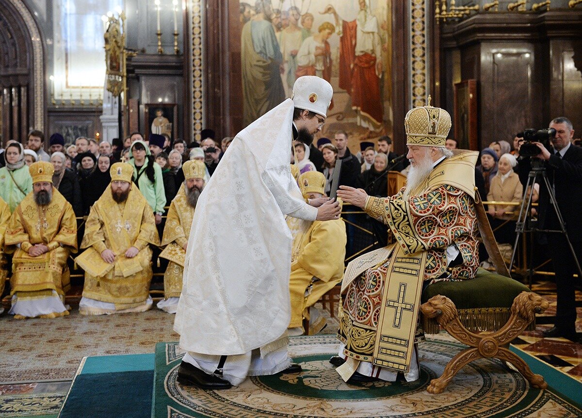 Хиротония (возведение в сан) Флавиана