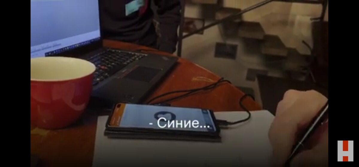 Скриншот из видео  расследования 