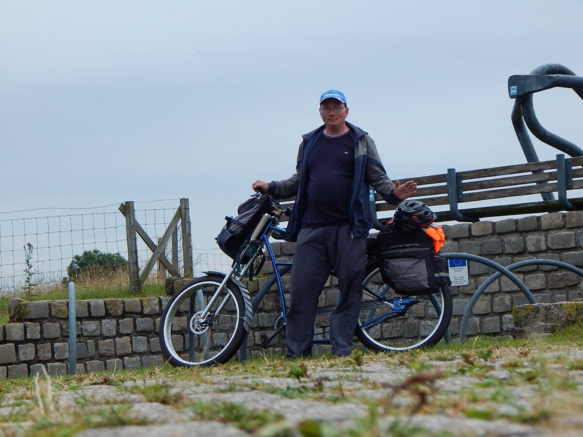 я на границе между германией и нидерландами