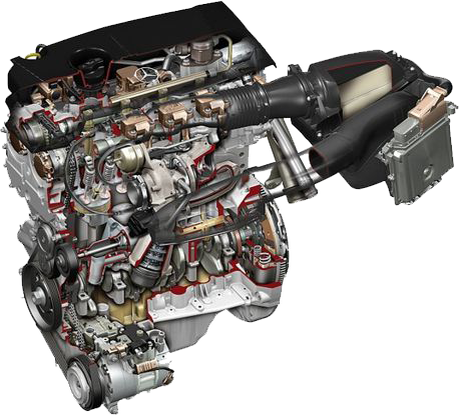 Мотор Мерседес М274