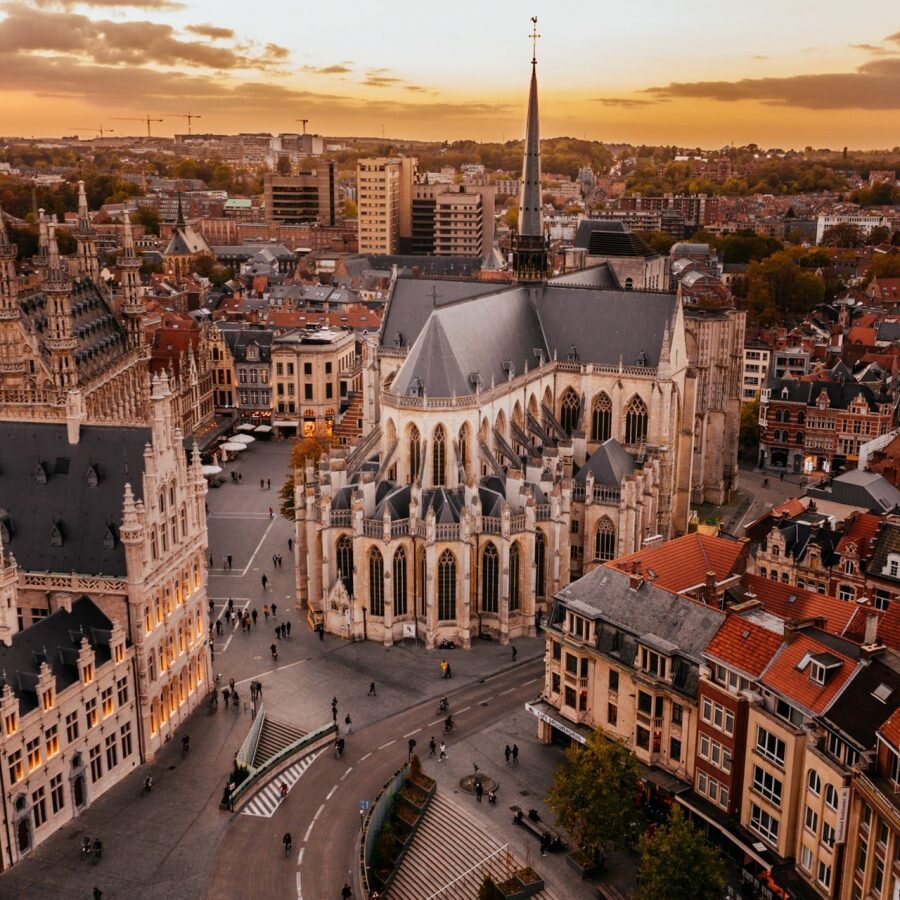 St Peter’s Church in Leuven © leuvenbyair