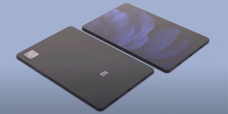 Неофициальный рендер Xiaomi Mi Pad 5