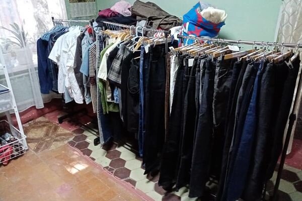 Сбор вещей. Фото Ирины Гавриловой 