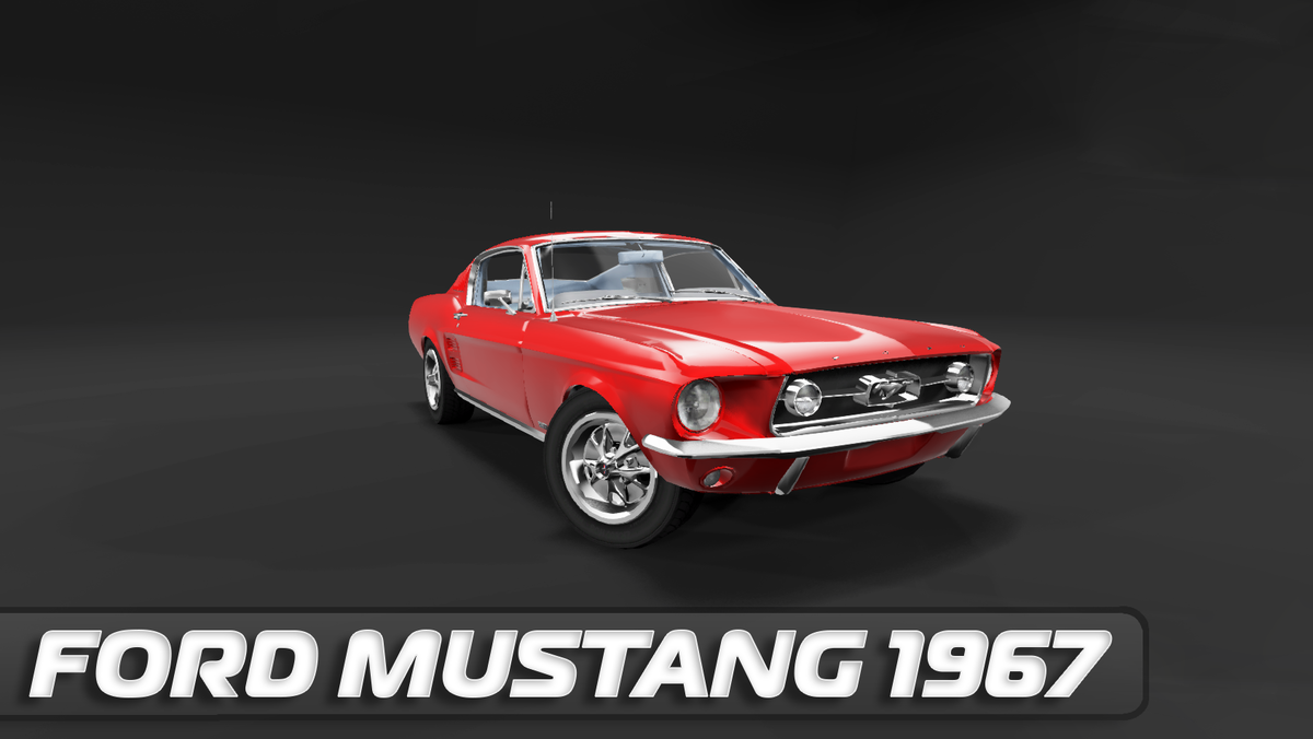 Мод FORD MUSTANG FASTBACK 1967 для BeamNG.drive | GameDrive | Дзен