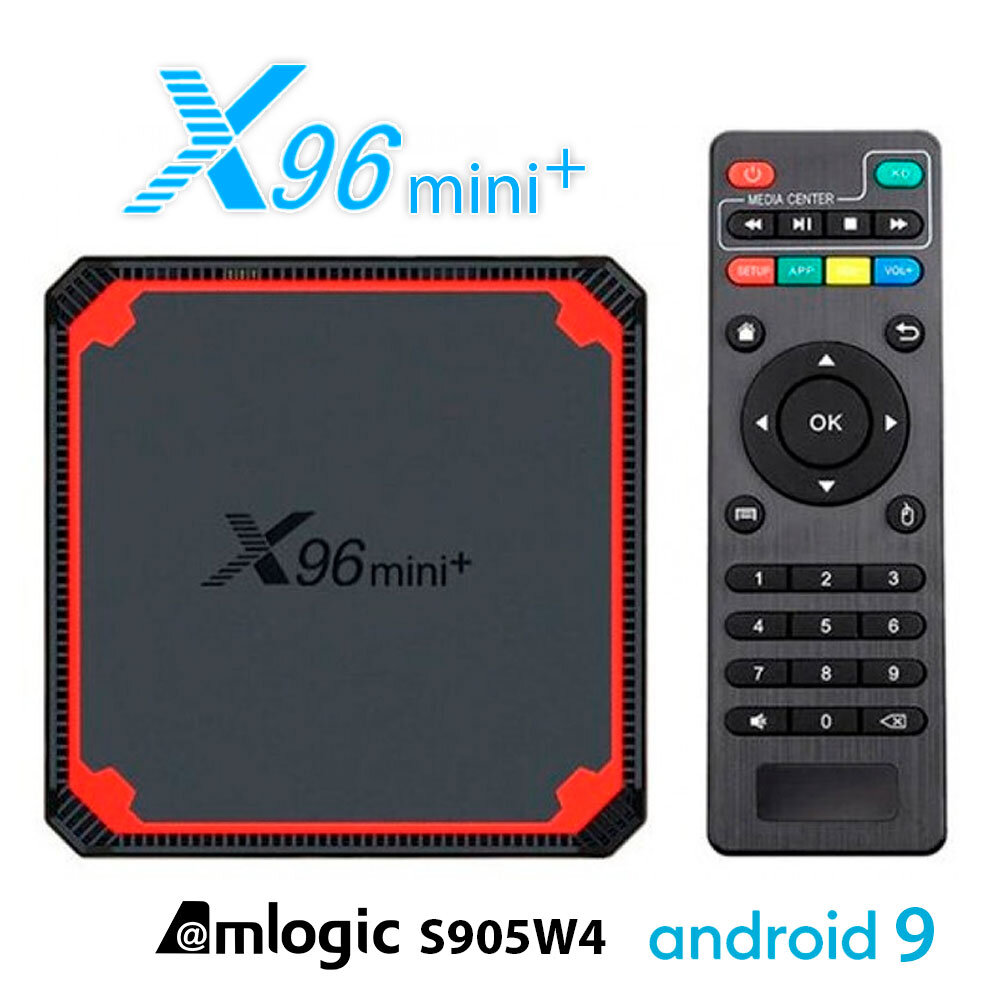 Обзор медиаплеера Android TV Box X96 Mini Plus (Amlogic S905W4) OC Android 9.0 