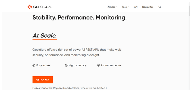 API Geekflare