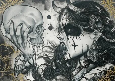 Арт в стиле Хоррор