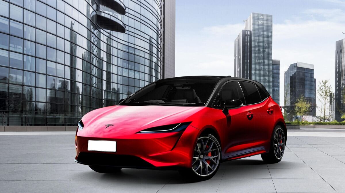    Tesla Model 2© KDesign AG