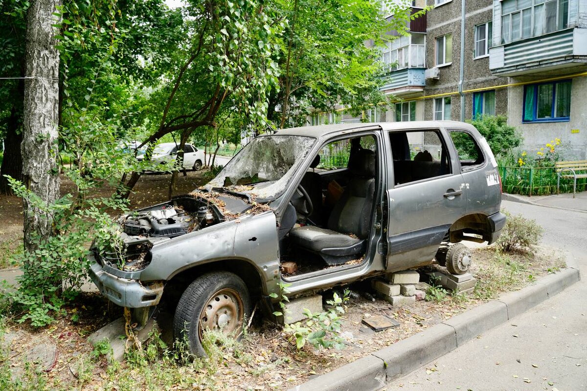Брошенные автомобили