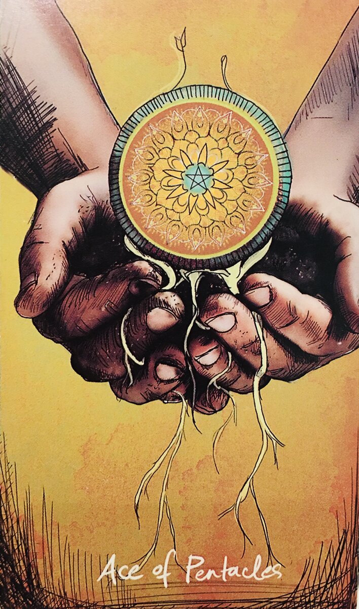 Туз пентаклей.