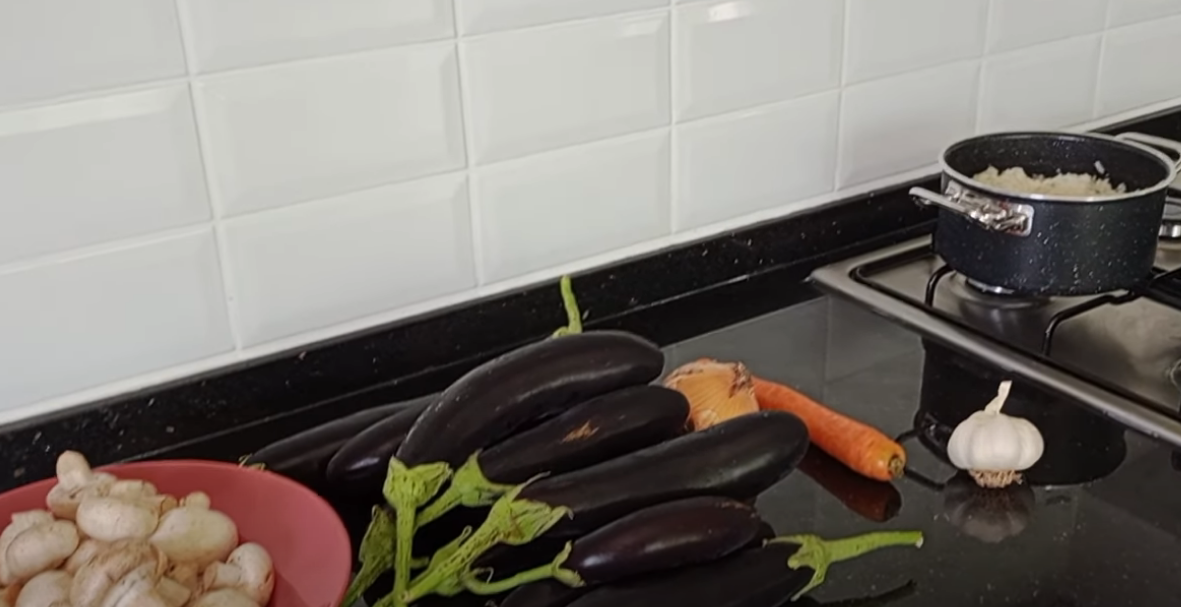 Набор продуктов для блюда "Баклажан - Кебаб"