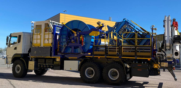 Калтюбинговая установка на шасси ХАНТ МС310