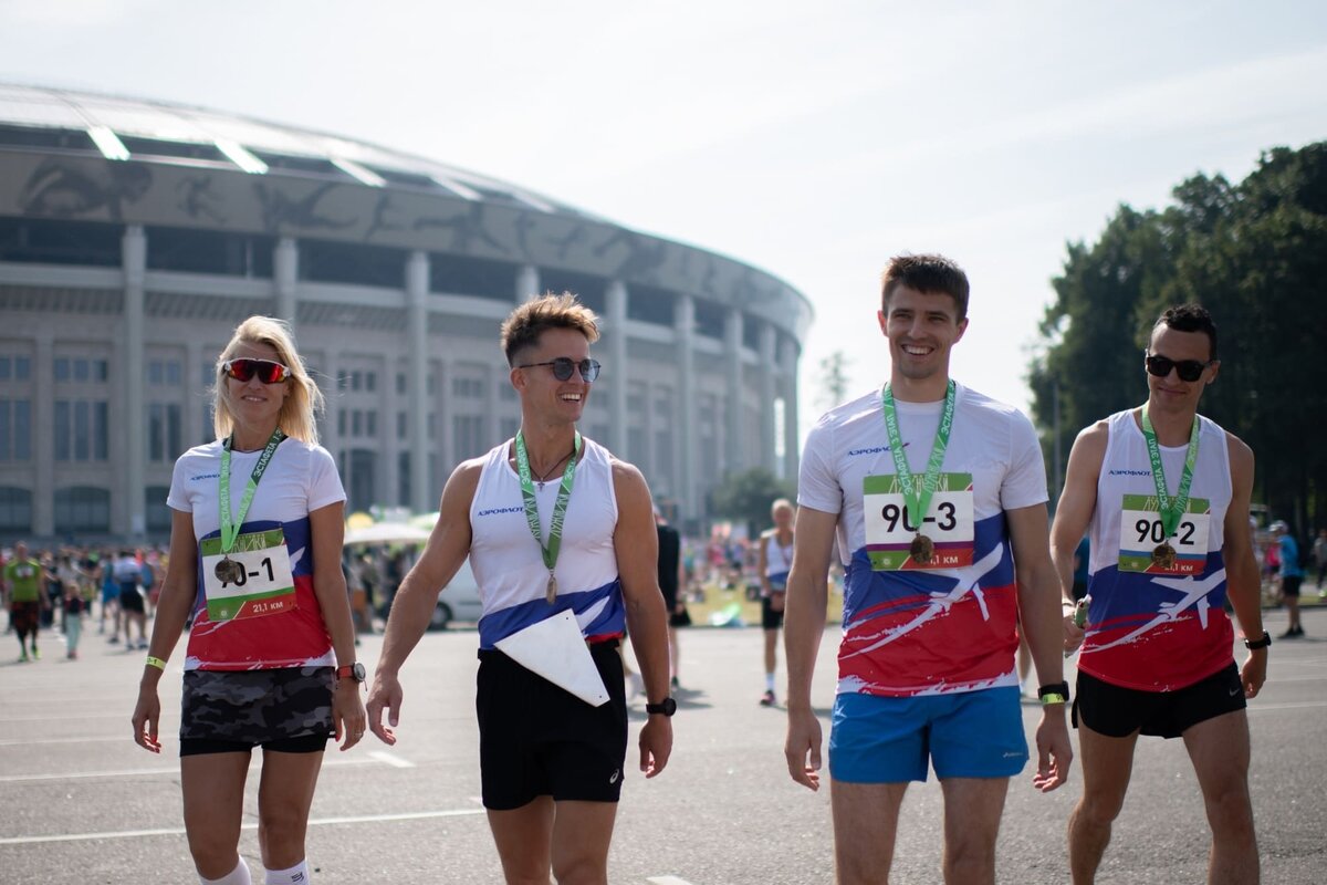 Полумарафон «Лужники» пройдет в Москве 20 августа 2023