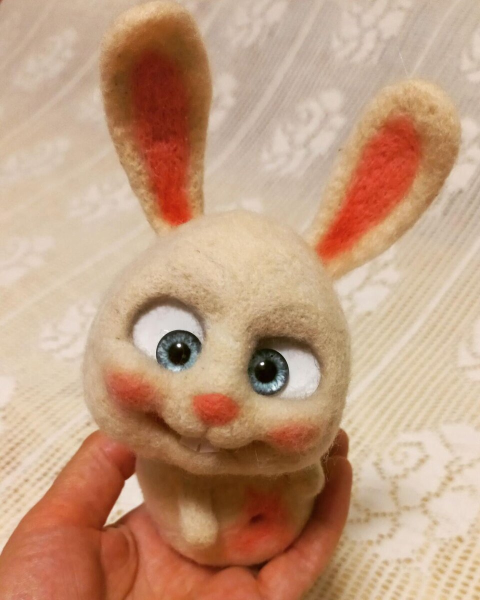 Мой заяц , Валяние из шерсти