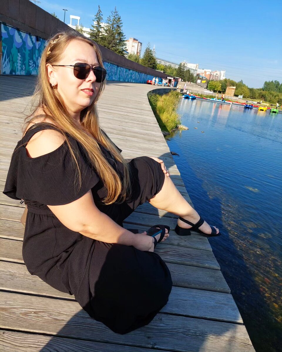 PS ноги поедены комарами и мошкой - Сибирь есть Сибирь ♡