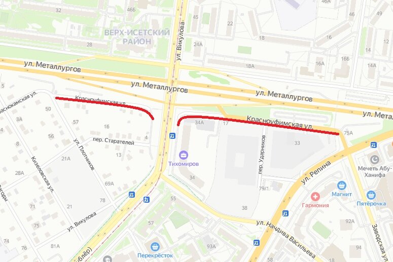 День 202. Красноуфимская (Екатеринбург) © Яндекс