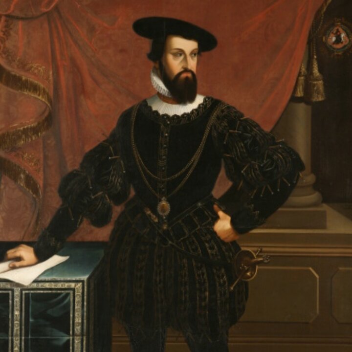 Олдржих II Рожмберк / фантазийный портрет 19 в., худ. неизвестен