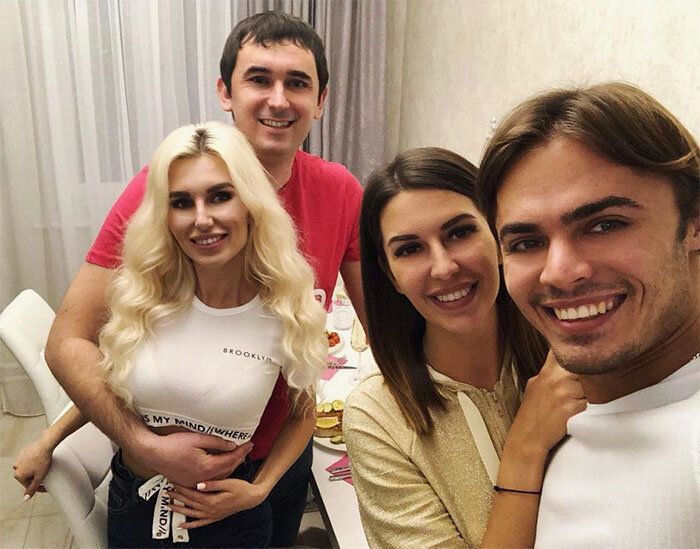 Майя Донцова и Алексей Купин побывали в гостях у Андрея Шабарина и Розалии Райсон