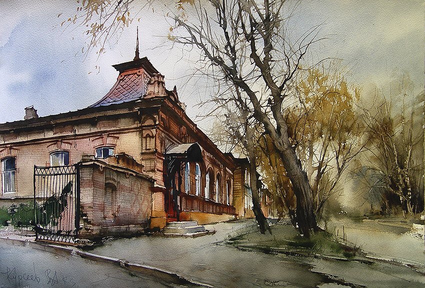 Саратов. Особняк на ул. Комсомольской