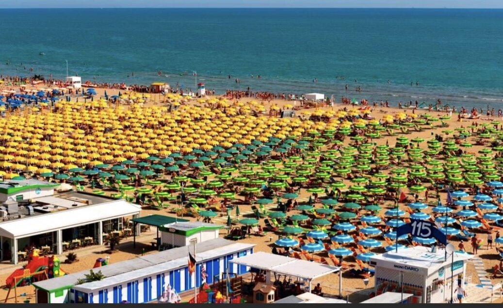 Пляж Римини