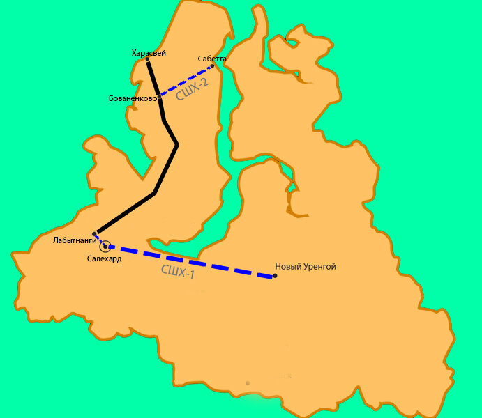 Уренгой на карте. Надым Бованенково на карте. Лабытнанги новый порт. ЖД Салехард новый Уренгой. Бованенково на карте от нового Уренгоя.