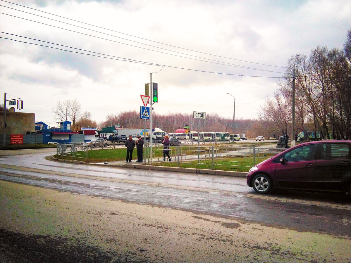 На дороге. Фото автора