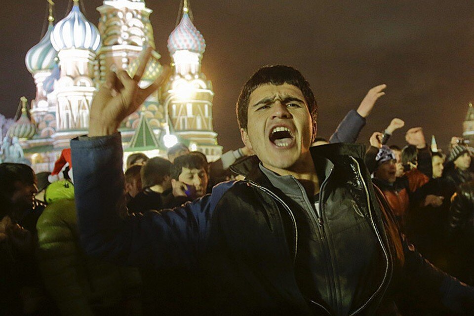 Москва чурки
