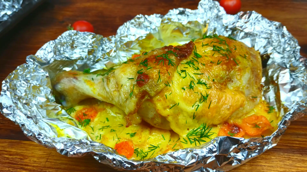 Курица в духовке: давно отказалась от других рецептов, потому что вкуснее и сочнее не ела