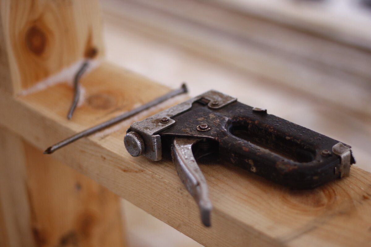 Возведение каркаса дома