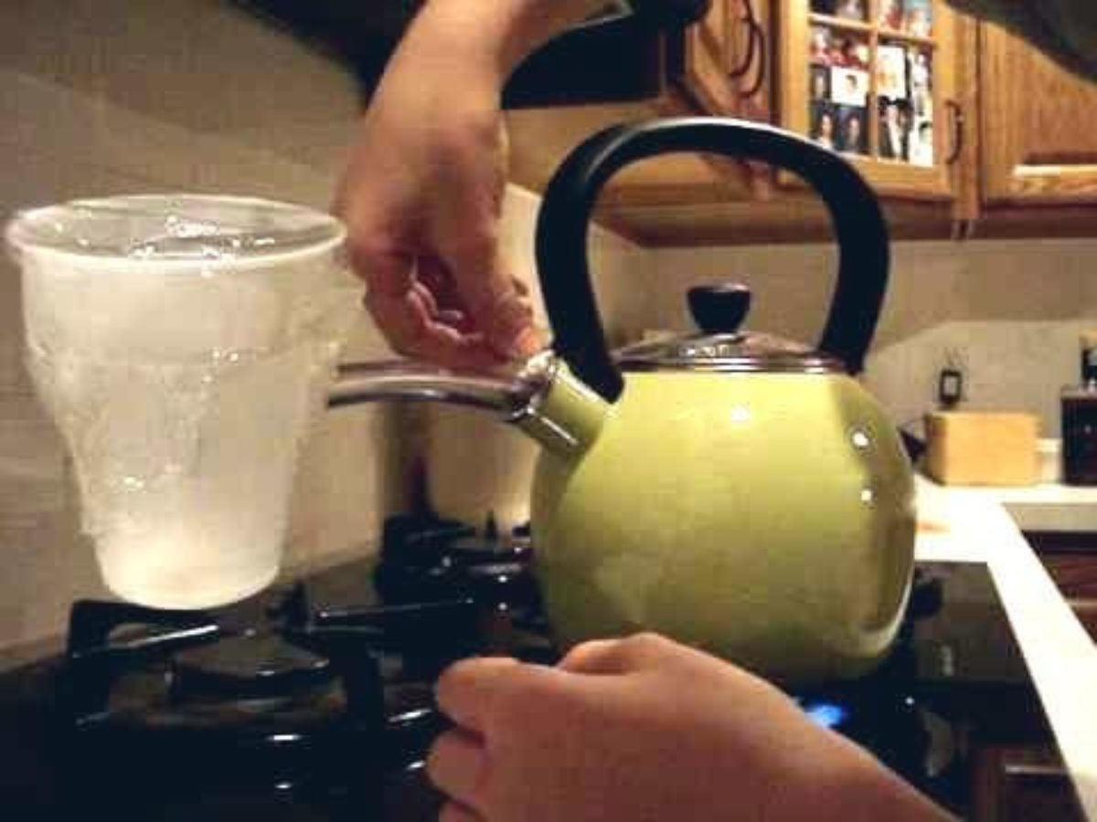 Газированная вода в чайник
