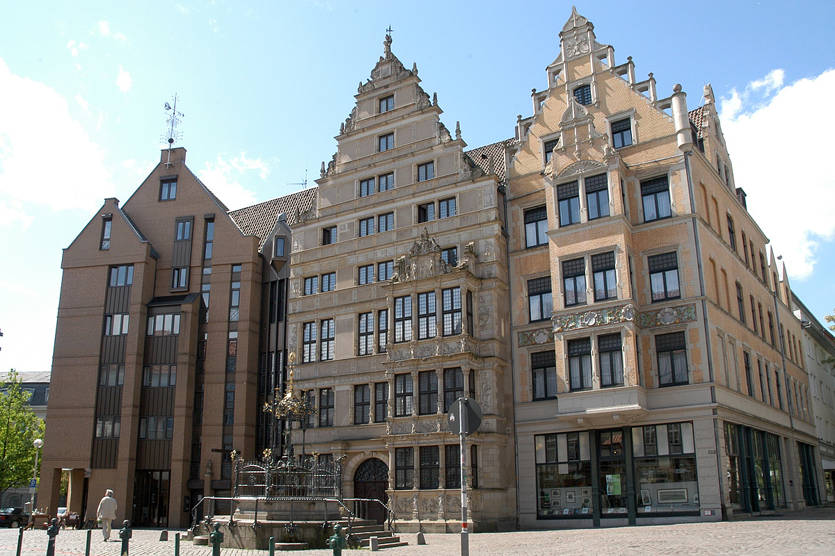 Современный вид дома Лейбница в Ганновере. Фото https://www.uni-hannover.de/