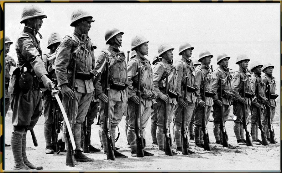 Японские солдаты