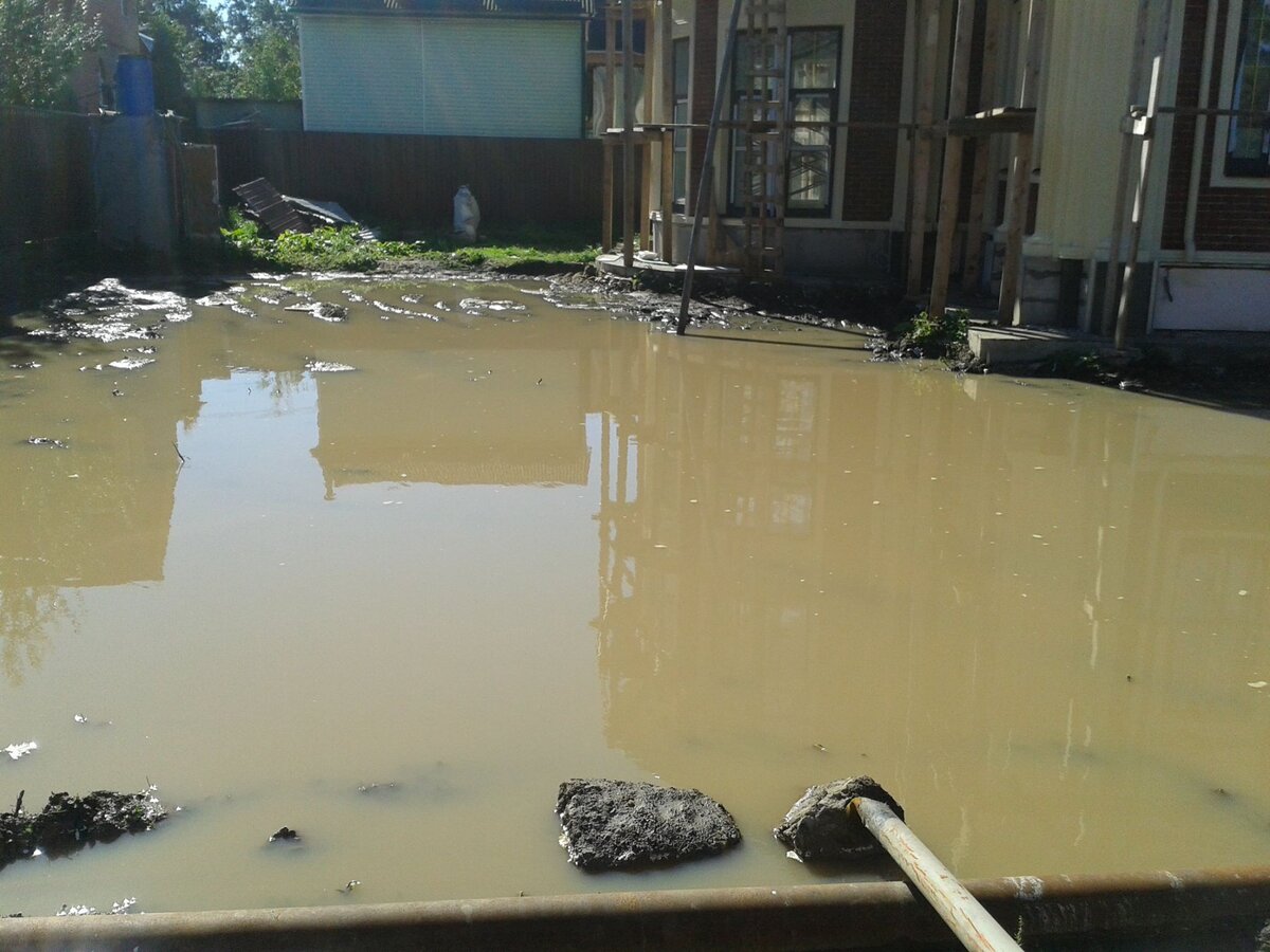 После хорошего ливня