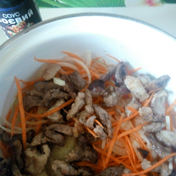 Хе со свининой и морковью – закуска, обладающая шикарным вкусом и ароматом