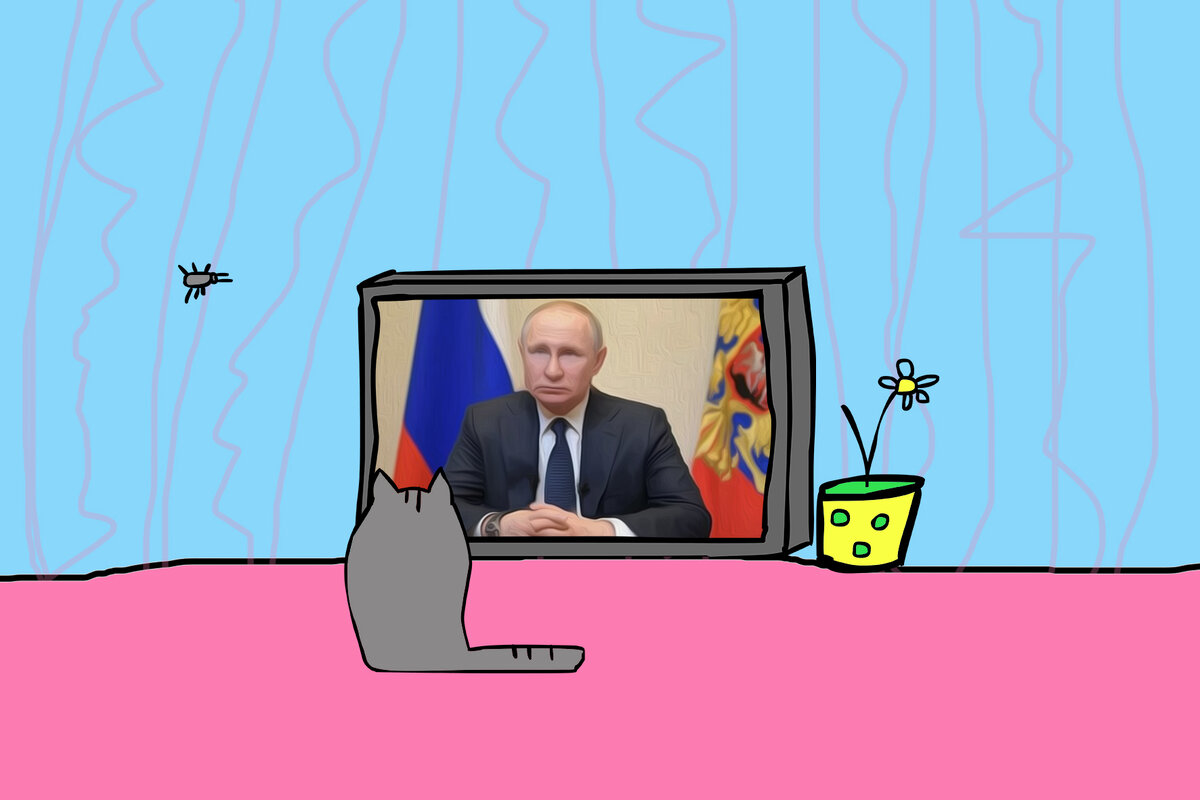 гениальный иллюстратор самоизолировался, поэтому рисовала сама...