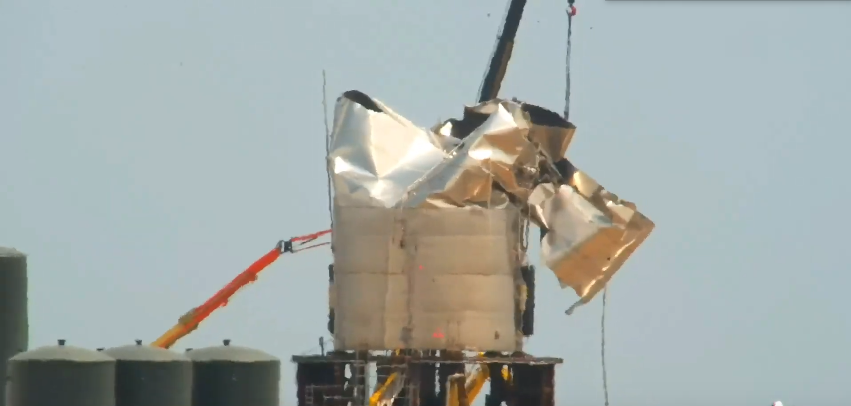 Лопнул прототип корабля Starship Илона Маска