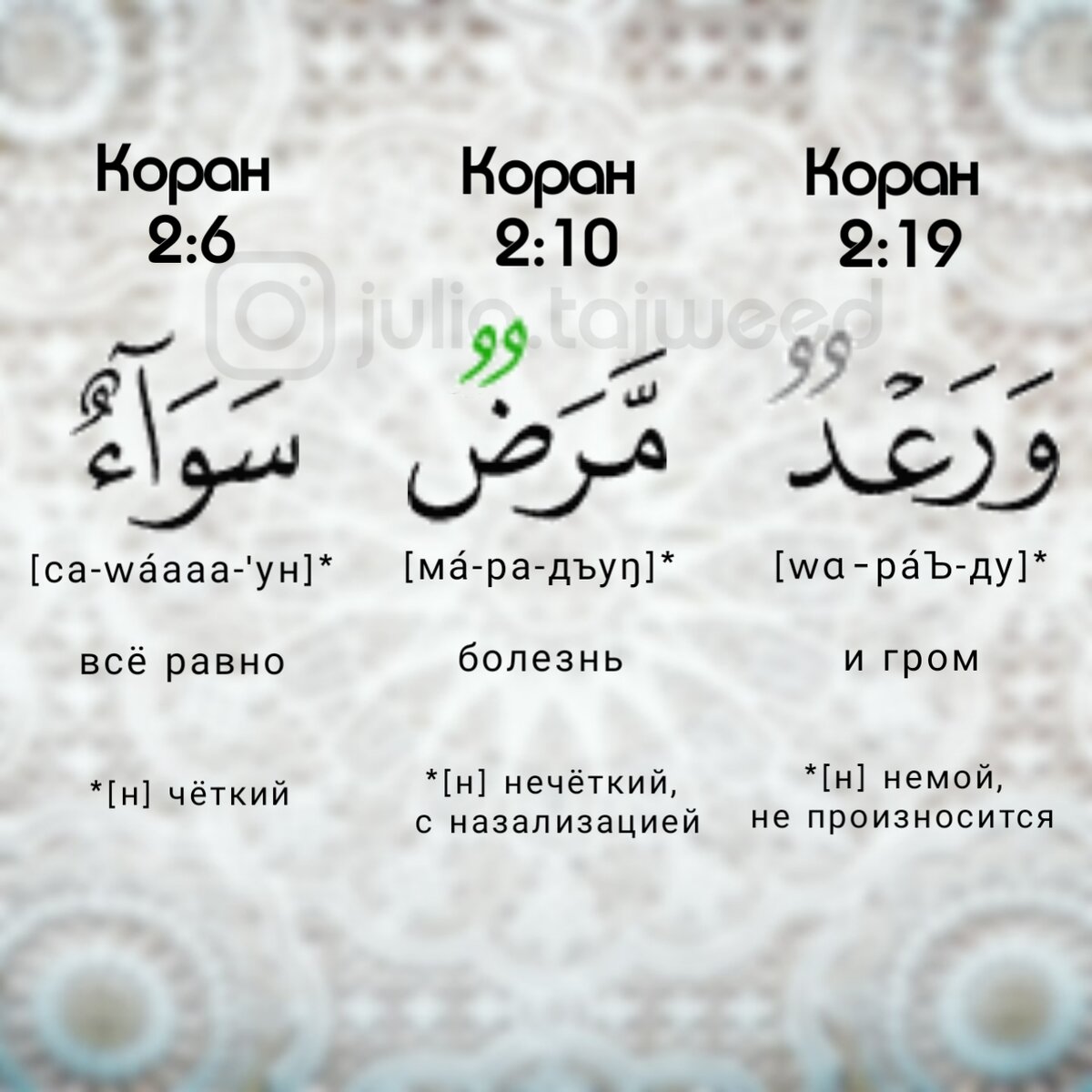 В коране написано свинина. Танвин ФАТХА. Таджвид танвин. Танвин Дамма в арабском. Знаки в Коране.