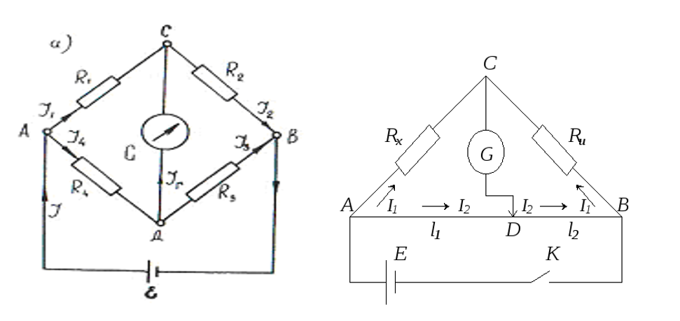 Мостик уитстона схема и применение