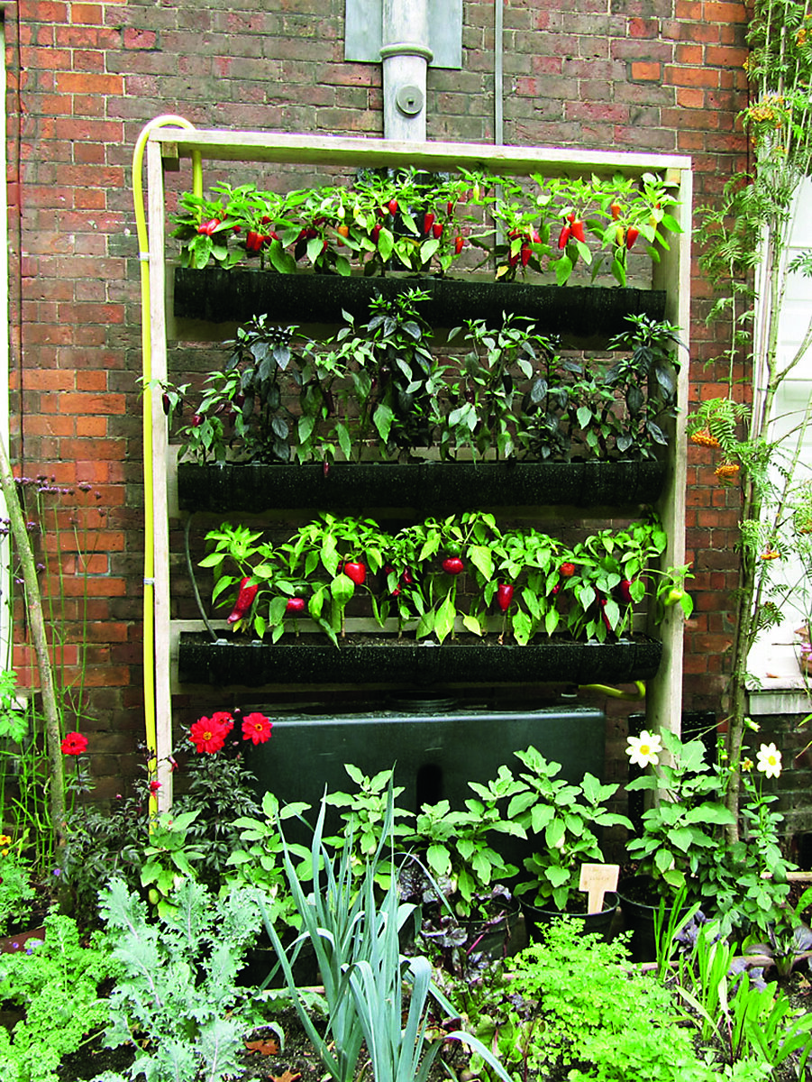 Вертикальные грядки