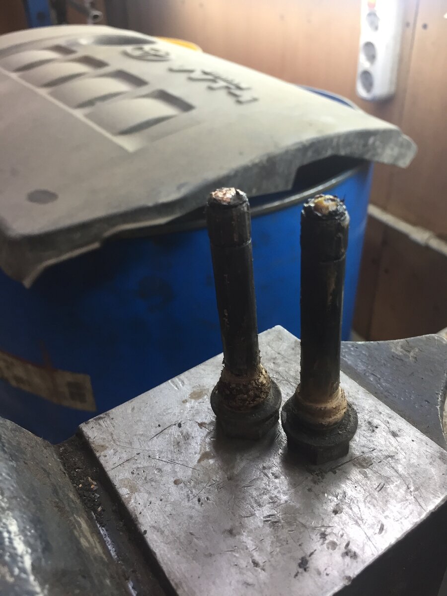 Ржавые направляющие.