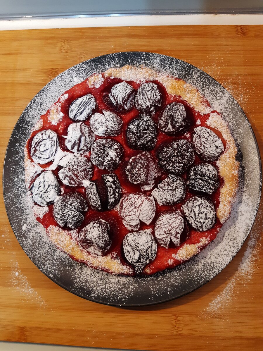 Пирог сливовый