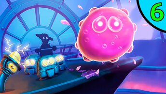 Лизун Глазастик ГУ В подводном мире #6. Игра goo saga на канале игрули TV