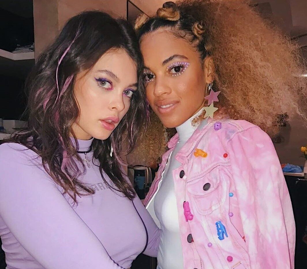 Лиза Адаменко и Барбара Пино